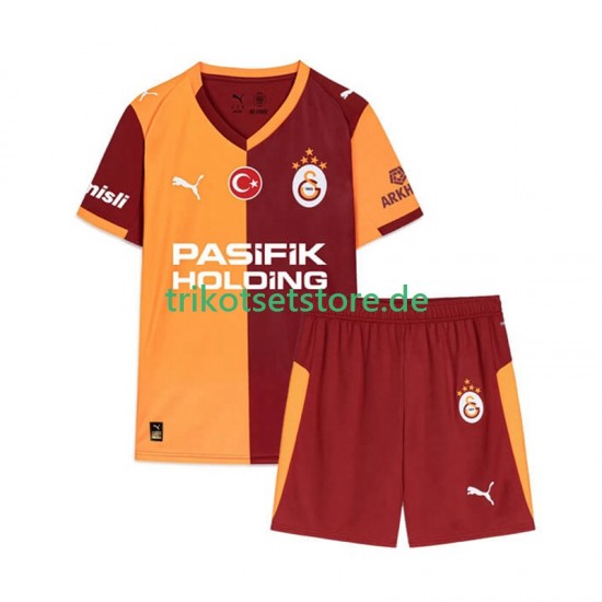 Galatasaray 2025-2026 Kinder Trikotset Heim Kurzarm