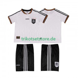 Deutschland Retro 1996 Kinder Trikotset Heim Kurzarm