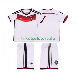 Deutschland Retro 2014 Kinder Trikotset Heim Kurzarm