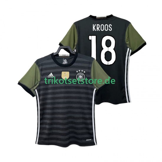 Deutschland KROOS 18 Retro 2016 Herren Trikot Auswärts Kurzarm
