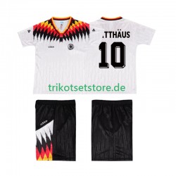 Deutschland MATTHAUS 10 Retro 1994 Kinder Trikotset Heim Kurzarm