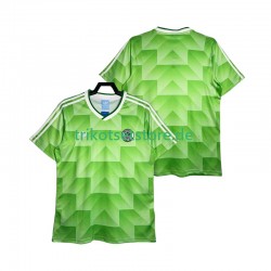 Deutschland Retro 1990 Herren Trikot Auswärts Kurzarm