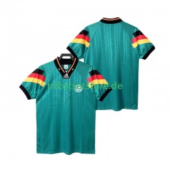 Deutschland Retro 1992 Herren Trikot Auswärts Kurzarm