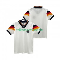 Deutschland Retro 1992 Herren Trikot Heim Kurzarm