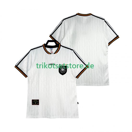 Deutschland Retro 1996 Herren Trikot Heim Kurzarm