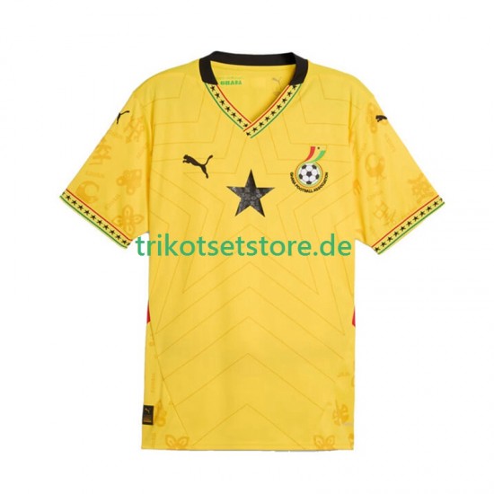 Ghana 2025 Herren Trikot Auswärts Kurzarm