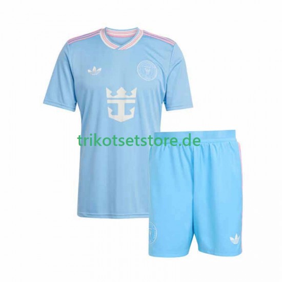 Inter Miami 2025-2026 Kinder Trikotset Ausweich Kurzarm