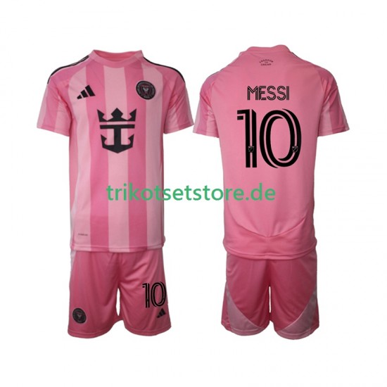 Inter Miami Lionel Messi 10 2025 Kinder Trikotset Heim Kurzarm