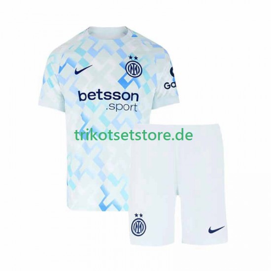 Inter Mailand 2025-2026 Kinder Trikotset Auswärts Kurzarm