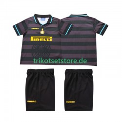 Inter Mailand Retro 1997 1998 Kinder Trikotset Ausweich Kurzarm