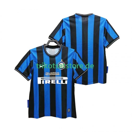 Inter Mailand Retro 2009 2010 Herren Trikot Heim Kurzarm