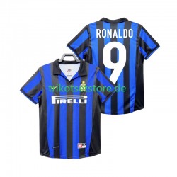 Inter Mailand Roanldo 9 Retro 1998 1999 Herren Trikot Heim Kurzarm
