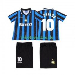 Inter Mailand Ronaldo 10 Retro 1997 1998 Kinder Trikotset Heim Kurzarm