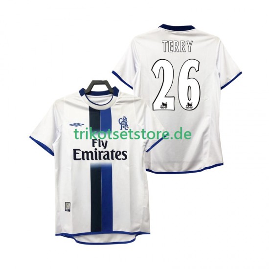 Inter Mailand TERRY 26 Retro 2003 2004 Herren Trikot Auswärts Kurzarm