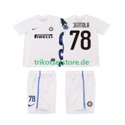 Inter Mailand VENTOLA 78 Retro 2010 2011 Kinder Trikotset Auswärts Kurzarm