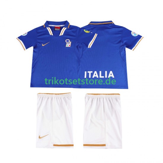 Italien Retro 1996 Kinder Trikotset Heim Kurzarm