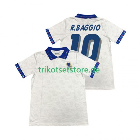 Italien Roberto Baggio 10 Retro 1994 Herren Trikot Auswärts Kurzarm