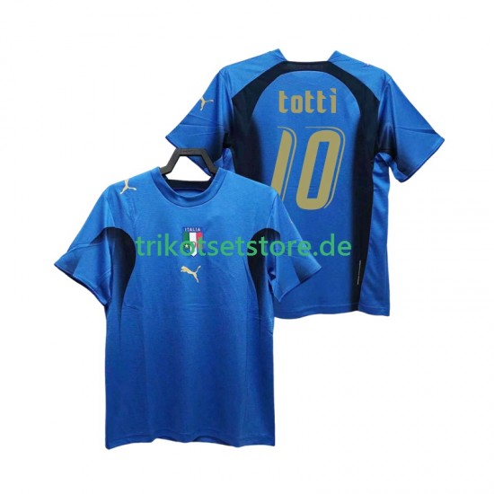 Italien Totti 20 Retro 2006 Herren Trikot Heim Kurzarm