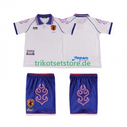 Japan Retro 1998 Kinder Trikotset Auswärts Kurzarm