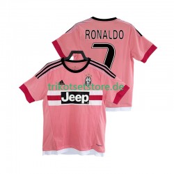 Juventus Turin Cristiano Ronaldo 7 Retro 2016 2017 Herren Trikot Auswärts Kurzarm