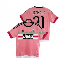 Juventus Turin DYBALA 21 Retro 2016 2017 Herren Trikot Auswärts Kurzarm