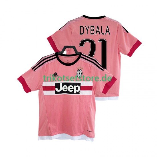 Juventus Turin DYBALA 21 Retro 2016 2017 Herren Trikot Auswärts Kurzarm