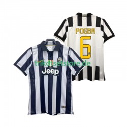 Juventus Turin Pogba 6 Retro 2014 2015 Herren Trikot Heim Kurzarm