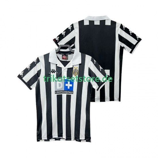 Juventus Turin Retro 1999 2000 Herren Trikot Heim Kurzarm