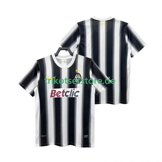 Juventus Turin Retro 2011 2012 Herren Trikot Heim Kurzarm
