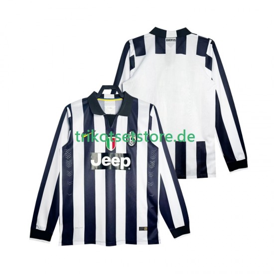 Juventus Turin Retro 2014 2015 Herren Trikot Heim Langarm