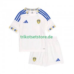 Leeds United 2025-2026 Kinder Trikotset Heim Kurzarm