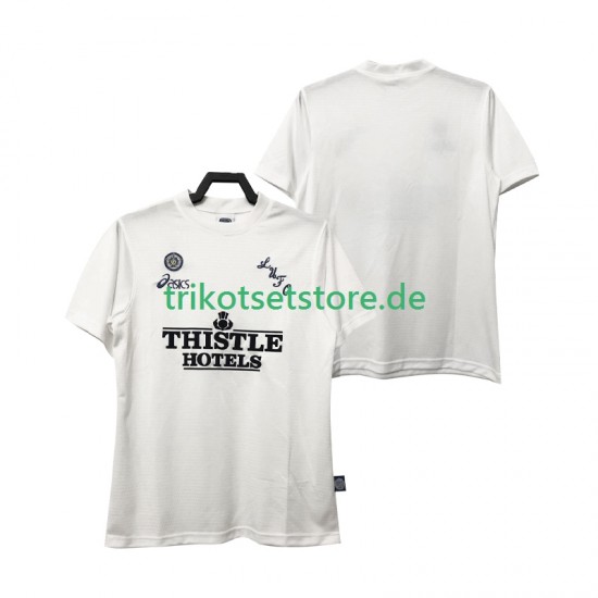 Leeds United Retro 1995 1996 Herren Trikot Heim Kurzarm