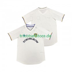 Leeds United Retro 2000 2001 Herren Trikot Heim Kurzarm