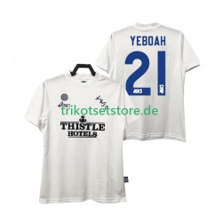 Leeds United YEBOAH 21 Retro 1995 1996 Herren Trikot Heim Kurzarm