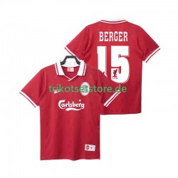 Liverpool BERGER 15 Retro 1996 1998 Herren Trikot Heim Kurzarm