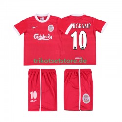 Liverpool BERGKAMP 10 Retro LWP 1997 1998 Kinder Trikotset Heim Kurzarm