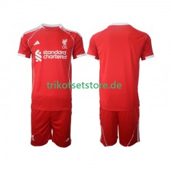 Liverpool 2025-2026 Kinder Trikotset Heim Kurzarm