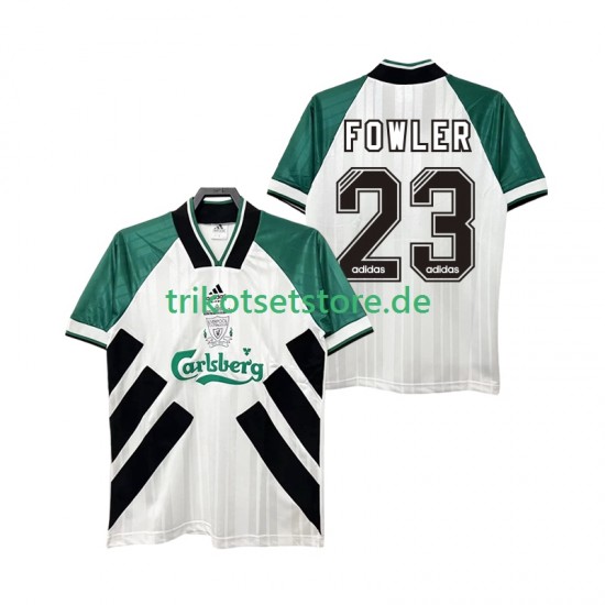Liverpool FOWLER 23 Retro 1993 1995 Herren Trikot Auswärts Kurzarm