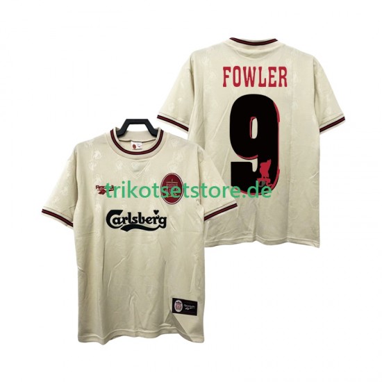 Liverpool FOWLER 9 Retro 1996 1997 Herren Trikot Auswärts Kurzarm