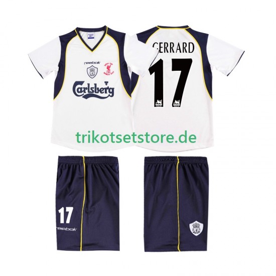 Liverpool GERRARD 17 Retro LWP 2001 2002 Herren Trikot Auswärts Kurzarm