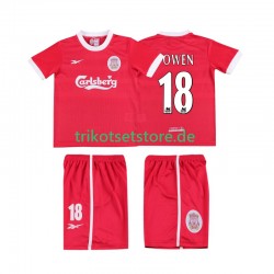 Liverpool OWEN 18 Retro LWP 1997 1998 Kinder Trikotset Heim Kurzarm