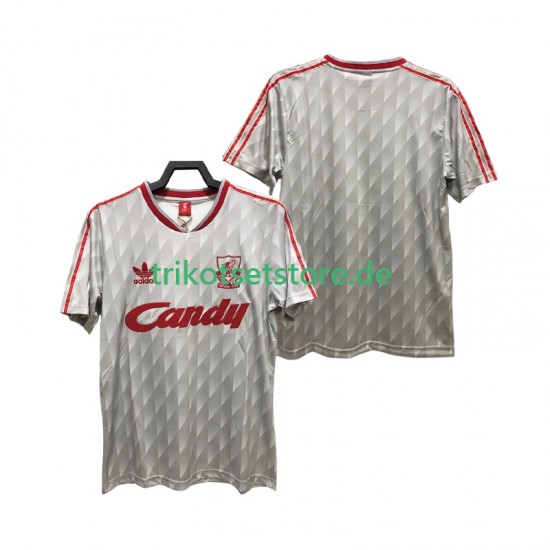 Liverpool Retro 1989 1991 Herren Trikot Auswärts Kurzarm