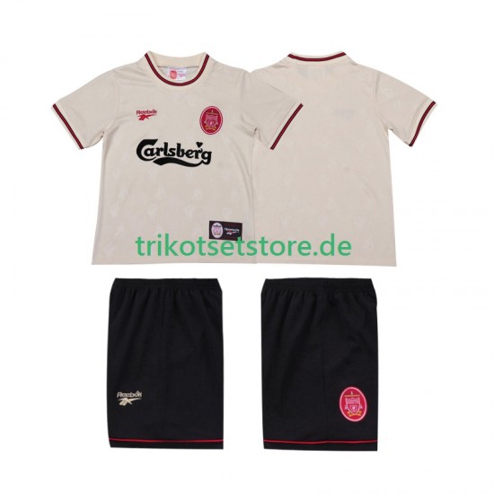 Liverpool Retro LWP 1996 1997 Kinder Trikotset Auswärts Kurzarm