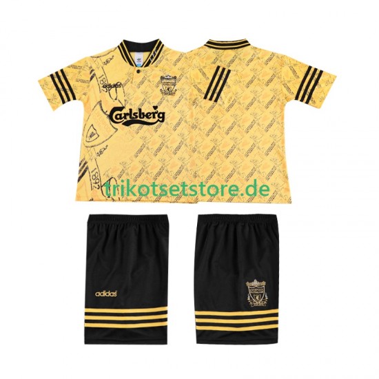 Liverpool Retro LWP 1994 1996 Kinder Trikotset Ausweich Kurzarm