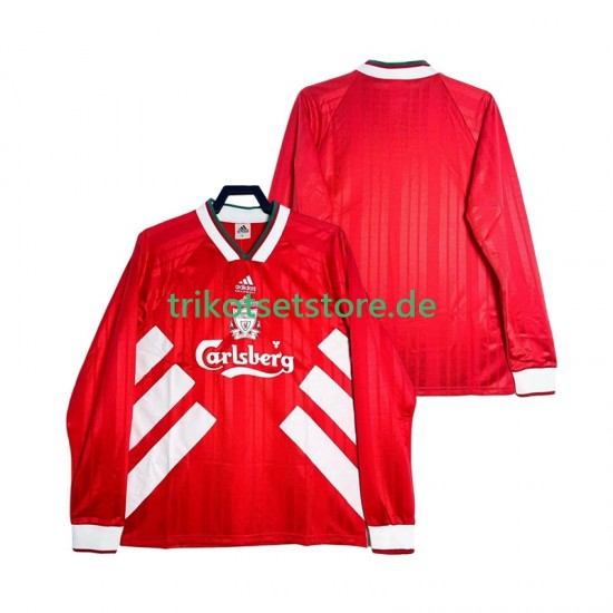 Liverpool Retro 1993 1995 Herren Trikot Heim Langarm