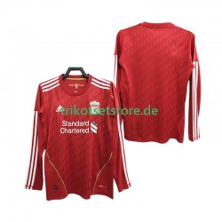Liverpool Retro 2010 2012 Herren Trikot Heim Langarm
