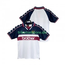 Manchester City Retro 1997 1998 Herren Trikot Auswärts Kurzarm