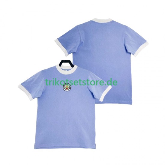Manchester City Retro 1972 Herren Trikot Heim Kurzarm