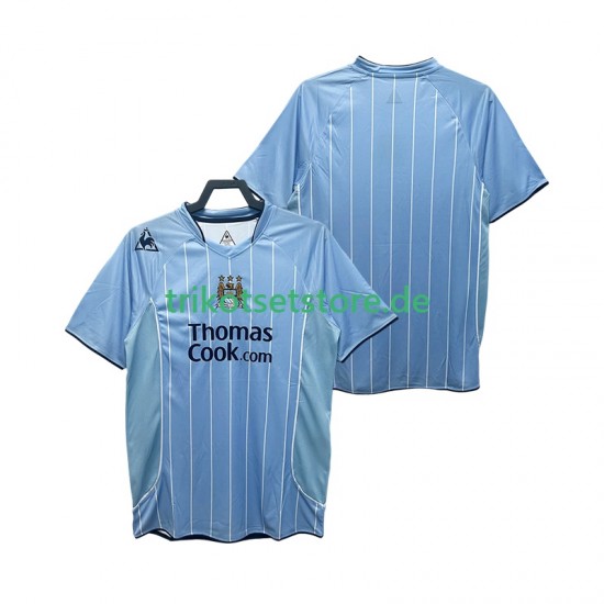 Manchester City Retro 2007 2008 Herren Trikot Heim Kurzarm