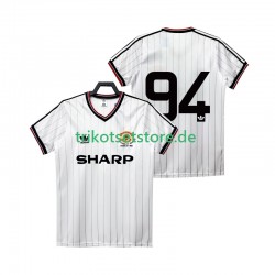 Manchester United 94 Retro 1983 1984 Herren Trikot Auswärts Kurzarm